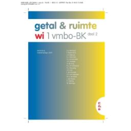 Afbeelding van Getal & ruimte ed 2008 : 1 vmbo-bk 2 : Leerboek