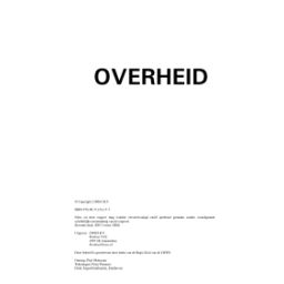 Afbeelding van LWEO Overheid OS&NS : vwo : Lesbrief