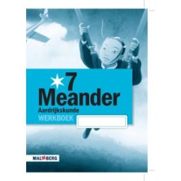 Afbeelding van Meander Aardrijkskunde : 7 : Werkboek