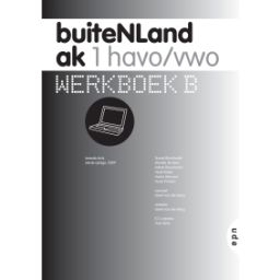 Afbeelding van BuiteNLand 2e dr : 1 havo/vwo B : Werkboek