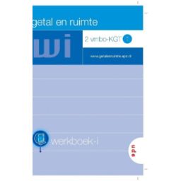 Afbeelding van Getal & ruimte ed 2003 : 2 vmbo-kgt 1 : Werkboek