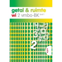 Afbeelding van Getal & ruimte ed 2008 : 2 vmbo-bk 1 : Leerboek