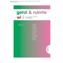Afbeelding van Getal & ruimte ed 2008 : 2 vwo 2 : Leerboek