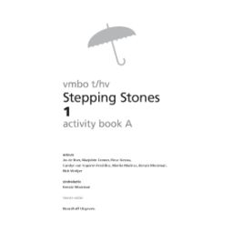 Afbeelding van Stepping stones 4e ed : 1 vmbo-t/hv : Activity Book