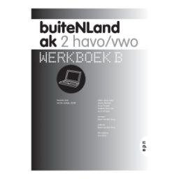 Afbeelding van BuiteNLand 2e dr : 2 havo/vwo B : Werkboek