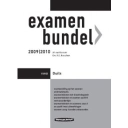 Afbeelding van Examenbundel Duits : vwo : 2009/2010