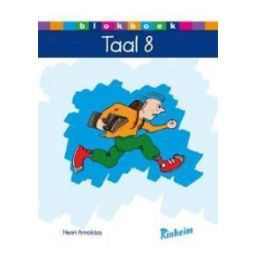 Afbeelding van Blokboek Taal : Groep 8