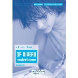 Afbeelding van Op niveau modulair : 2 vmbo-t/havo : Werkboek