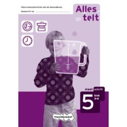 Afbeelding van Alles telt 2e dr : 5, blok 3+4 : Maatschrift