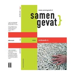 Afbeelding van Samengevat Wiskunde A : vwo