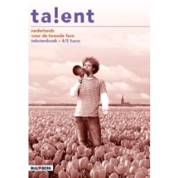 Afbeelding van Talent : 4+5 havo : Tekstenboek