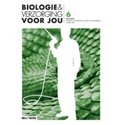 Afbeelding van Biologie en verzorging voor jou 2e druk : 1/2 vmbo-kgt : dl 6 : Werkboek