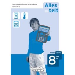 Afbeelding van Alles telt 2e dr : 8, blok 3+4 : Maatschrift