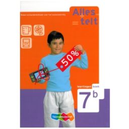 Afbeelding van Alles telt 2e dr : 7b : Leerlingenboek