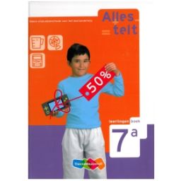 Afbeelding van Alles telt 2e dr : 7a : Leerlingenboek
