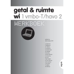Afbeelding van Getal & ruimte ed 2008 : 1 vmbo-t/havo 2 : Werkboek