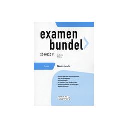 Afbeelding van Examenbundel Nederlands : havo : 2010/2011
