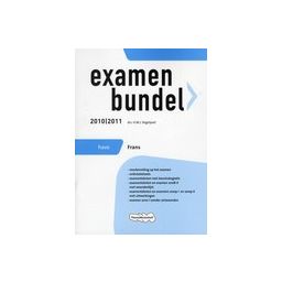 Afbeelding van Examenbundel Frans : havo : 2010/2011