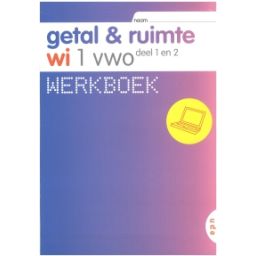 Afbeelding van Getal & ruimte ed 2008 : 1 vwo 1+2 : Werkboek