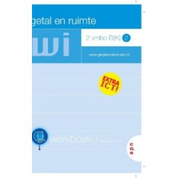 Afbeelding van Getal & ruimte ed 2003 : 2 vmbo-b(k) 2 : Werkboek