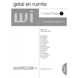 Afbeelding van Getal & ruimte ed 2003 : 1 vmbo-t/havo 1 : Werkboek 2e druk