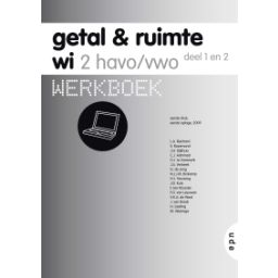 Afbeelding van Getal & ruimte ed 2008 : 2 havo/vwo 1+2 : Werkboek