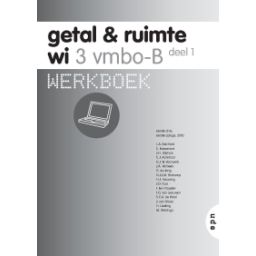 Afbeelding van Getal & ruimte ed 2008 : 3 vmbo-b 1 : Werkboek