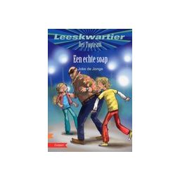 Afbeelding van Een echte soap (Leeskwartier : Groep 8 : Het Topteam)
