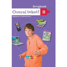Afbeelding van Overal tekst! : Groep 8 : Brugboek