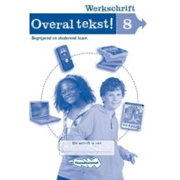 Afbeelding van Overal tekst! : Groep 8 : Werkschrift