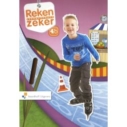 Afbeelding van Reken zeker : 4b : Leerwerkboek