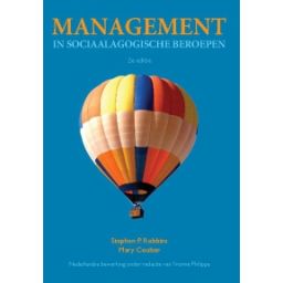 Afbeelding van Management in sociaalagogische beroepen