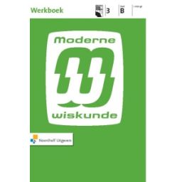 Afbeelding van Moderne wiskunde 8e ed : 3 vmbo-gt AB : Werkboek