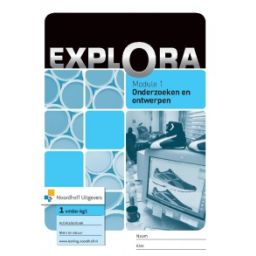 Afbeelding van Explora : 2e ed : 1 vmbo-kgt : Module 1 : Onderzoeken en ontwerpen : Activiteitenboek
