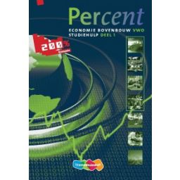 Afbeelding van Percent Economie : vwo 1 tweede fase : Studiehulp