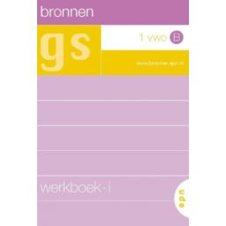 Afbeelding van Bronnen : 1 vwo B : Werkboek