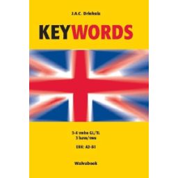 Afbeelding van Keywords : 3-4 vmbo Gl/TL, 3 havo/vwo : ERK A2-B1 : Leerboek
