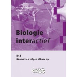 Afbeelding van Biologie interactief : 3+4 vmbo-b : K12 Van generatie op generatie : Werkboek