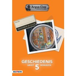 Afbeelding van Argus Clou Geschiedenis : Groep 5 : Werkboek