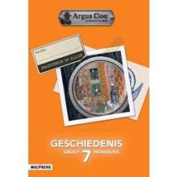 Afbeelding van Argus Clou Geschiedenis : Groep 7 : Werkboek