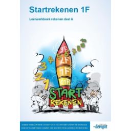 Afbeelding van Startrekenen 1F : Rekenen AB : Leerwerkboek