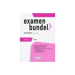 Afbeelding van Examenbundel Frans : vmbo-gt : 2012/2013