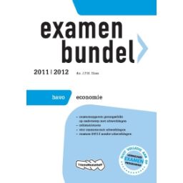 Afbeelding van Examenbundel Economie : havo : 2011/2012