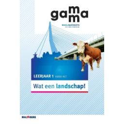Afbeelding van GaMMa 2e dr : 1 vmbo-kgt : Wat een landschap!