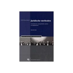 Afbeelding van Juridische methoden: casusoplossen, jurisprudentie-analyse en argumenteren
