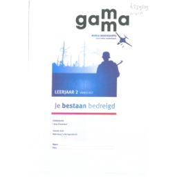 Afbeelding van GaMMa 2e dr : 2 vmbo-kgt : Je bestaan bedreigd