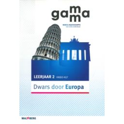 Afbeelding van GaMMa 2e dr : 2 vmbo-kgt : Dwars door Europa