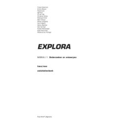Afbeelding van Explora : 1 havo/vwo : Module 1 : Onderzoeken en ontwerpen : Activiteitenboek