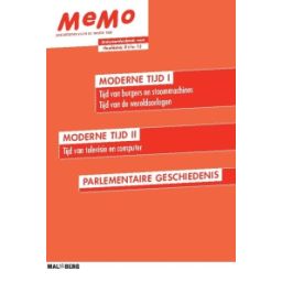 Afbeelding van MeMo 3e dr : vwo : Hoofdstuk 8 t/m 13 : Antwoordenboek