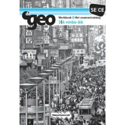 Afbeelding van De geo 3e dr : 3+4 vmbo-bb : Werkboek met examentraining